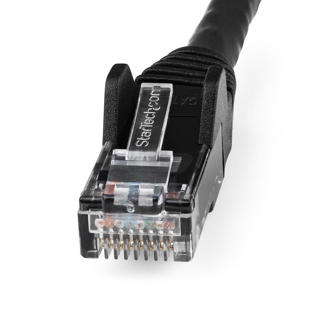 StarTech.com Cable Patch Cat6 UTP Blindado RJ-45 Macho - RJ-45 Macho, 90cm, Negro
