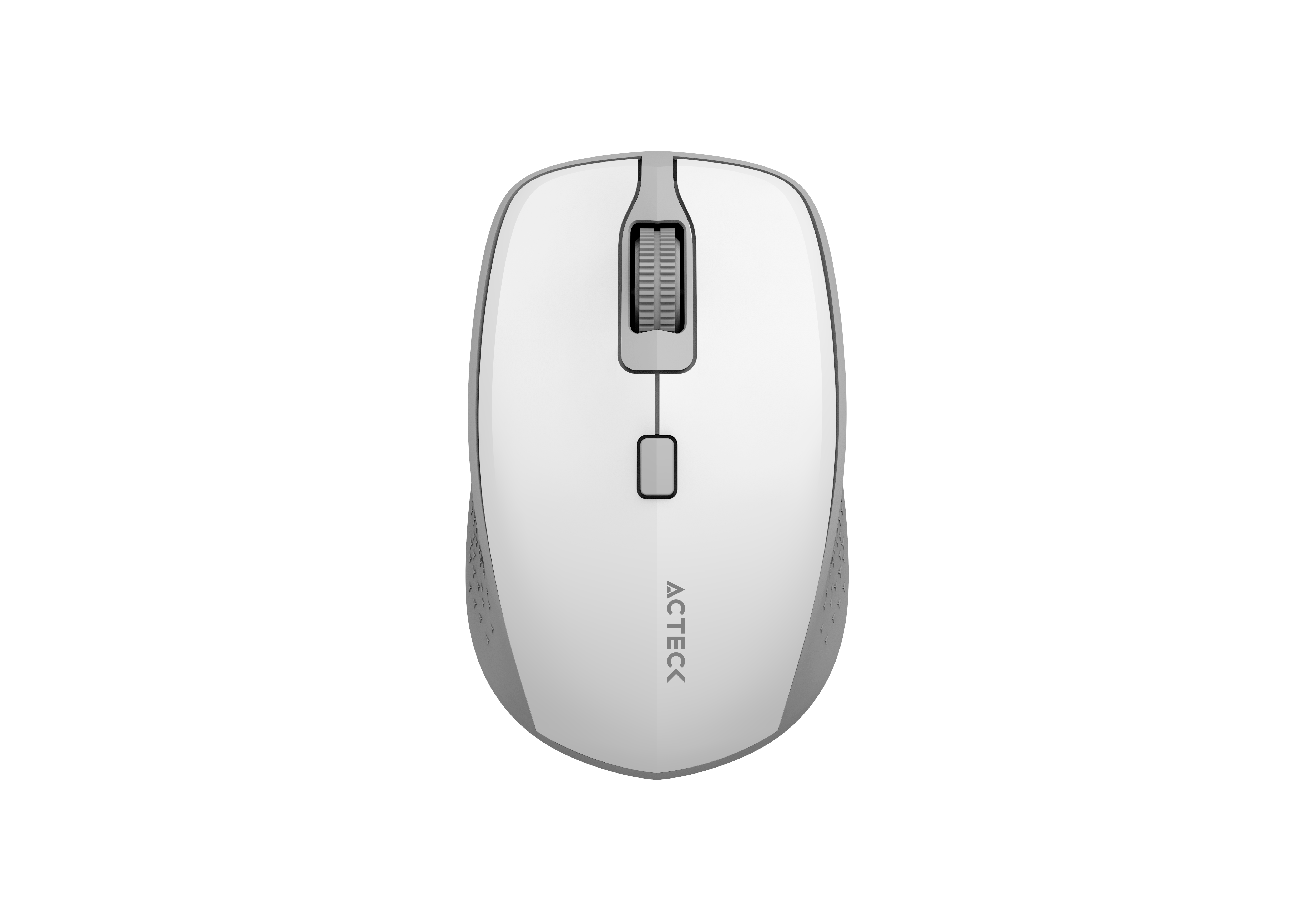 Mouse Inalambrico Acteck Multiplataforma Optimize Trip MI670 / 2.4 GHz + 2 Modos Bluetooth / Hasta 1600 DPI / 4 Botones / Ergonómico / 1xBat AA Incluida / Elite Blanco