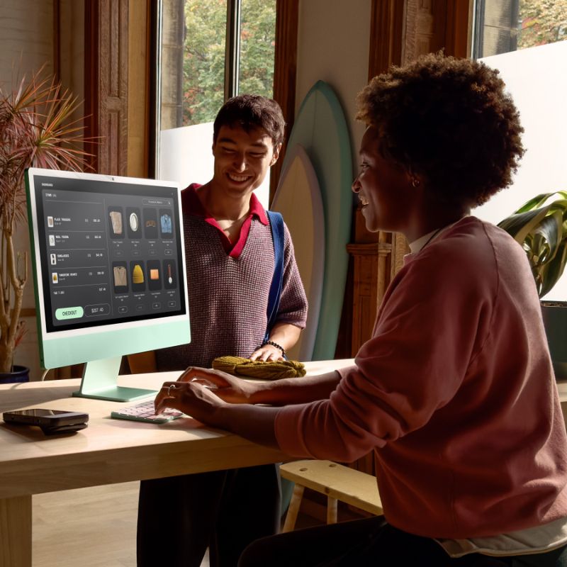 Computador Todo en Uno Apple iMac MWUG3E/A - Apple M4 - 16GB - 256GB SSD - 61cm (24