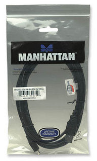 CABLE USB V2.0 A-MINI B 3.0M NEGRO