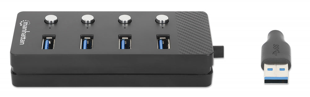 Hub USB 3.0 Tipo-A de 4 puertos - Manhattan