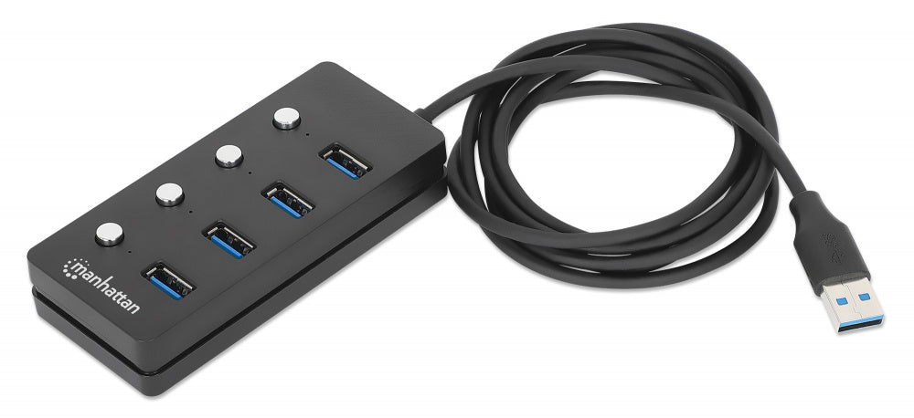 Hub USB 3.0 Tipo-A de 4 puertos - Manhattan