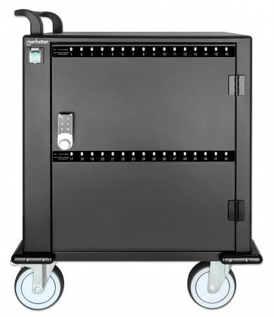 Manhattan Estación de Carga 716000, 32x USB-C, 576W, Negro
