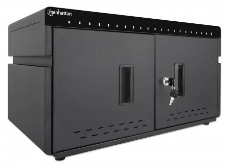 Gabinete profesional para carga de energía con 20 puertos USB-C - 360 W - Manhattan