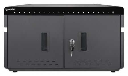 Gabinete profesional para carga de energía con 20 puertos USB-C - 360 W - Manhattan
