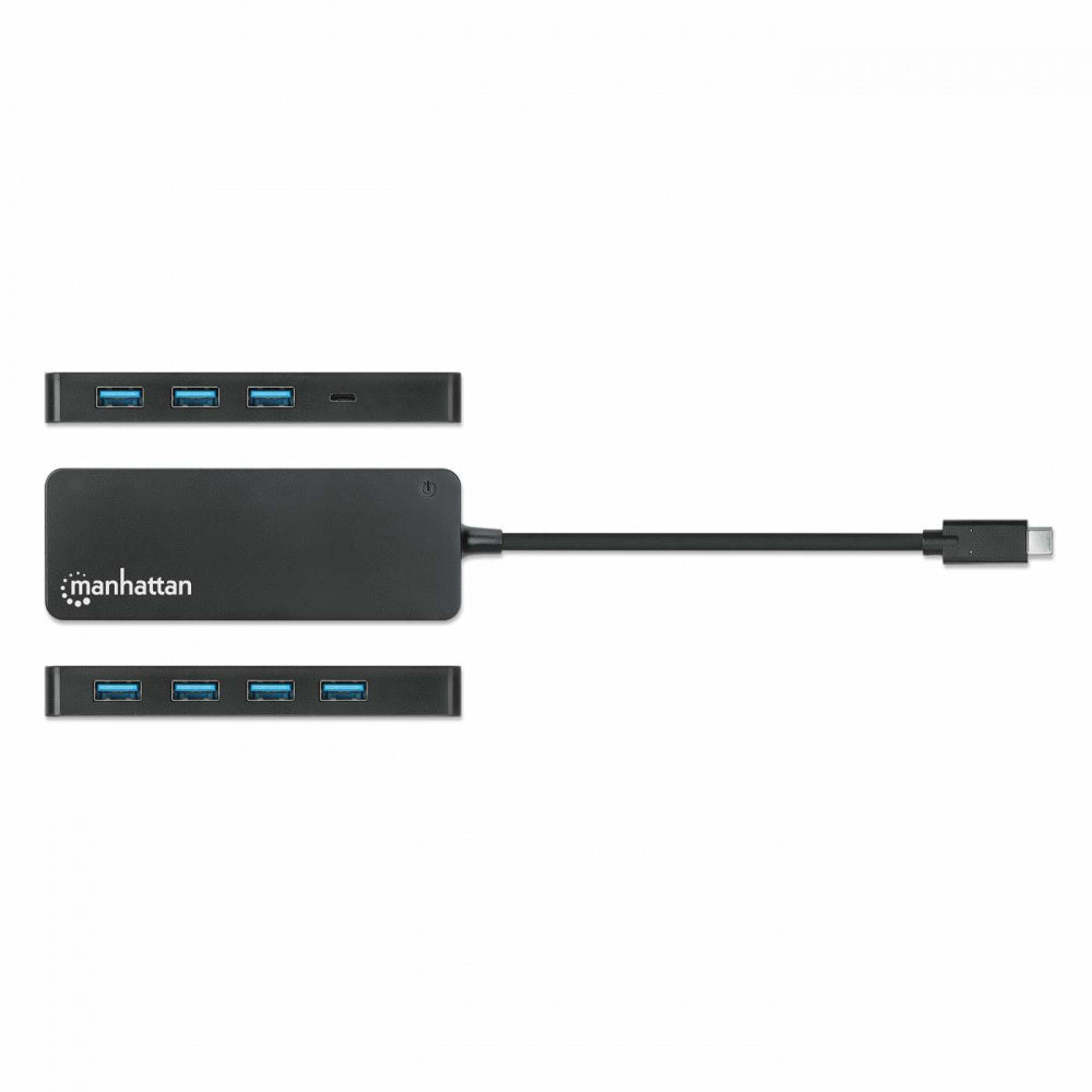 Hub USB-C con 7 puertos USB-A 3.2 - Manhattan