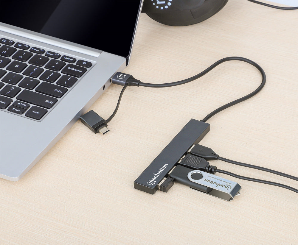 Manhattan Hub USB-A 3.1 - USB-A 3.1, 5 Gbit/s