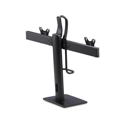 StarTech.com Soporte de Escritorio de Travesaño para Dos Monitores de 27 Pulgadas - Capacidad de
