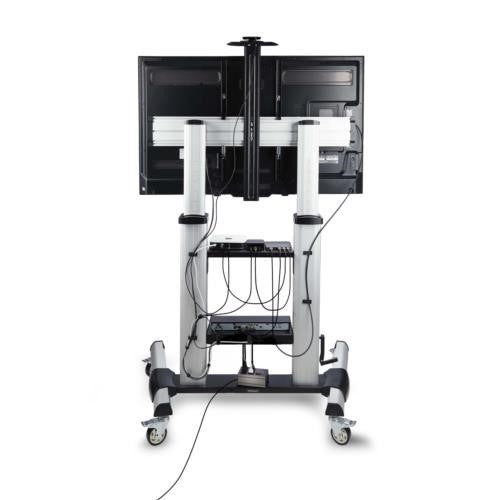 StarTech.com Soporte de Piso 1110C-MOBILE-TV-CART para Pantalla 60