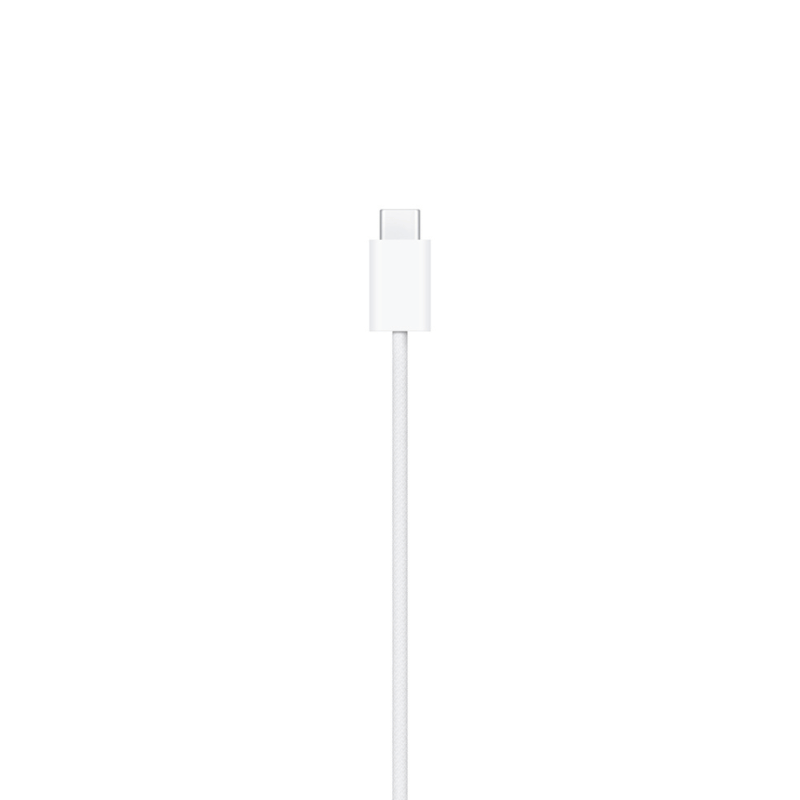 Apple Cargador Inalámbrico MagSafe, 1 Metro, Plata/Blanco