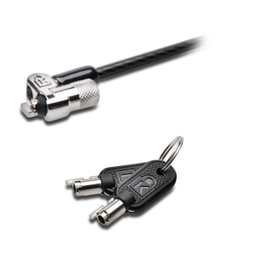 Kensington MicroSaver 2.0 Cable de Bloqueo Para Portátil - Bloqueo por Llaves Maestras - Plata,