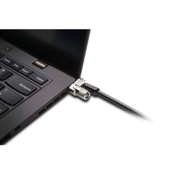 Kensington MicroSaver 2.0 Cable de Bloqueo Para Portátil - Bloqueo por Llaves Maestras - Plata,