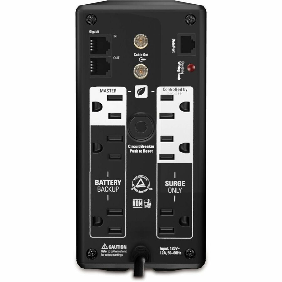 No Break APC Pro BR700G Línea Interactiva, 420W, 700VA, Entrada 120V - 143V, Salida 120V, 6 Salidas