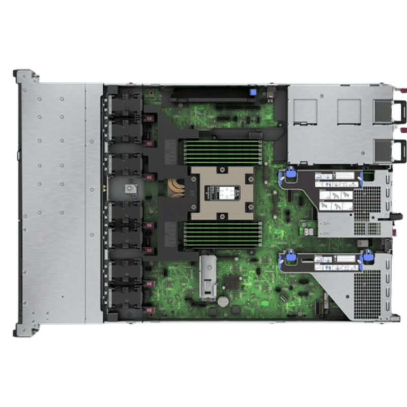 HPE Smart Choice ProLiant DL325 Gen11 9124 3 GHz 16c 1P 32 GB-R 8 SFF MR408i-o 2x480GB SATA y