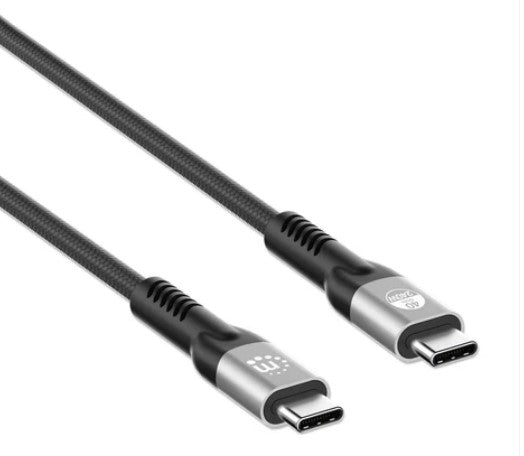 Manhattan Cable USB-C Macho - USB-C Macho, 2 Metros