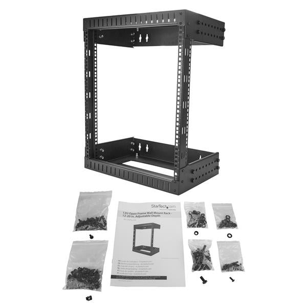 RACK DE SERVIDORES ABIERTO DE 1 DE PARED - DE 19 PULGADAS