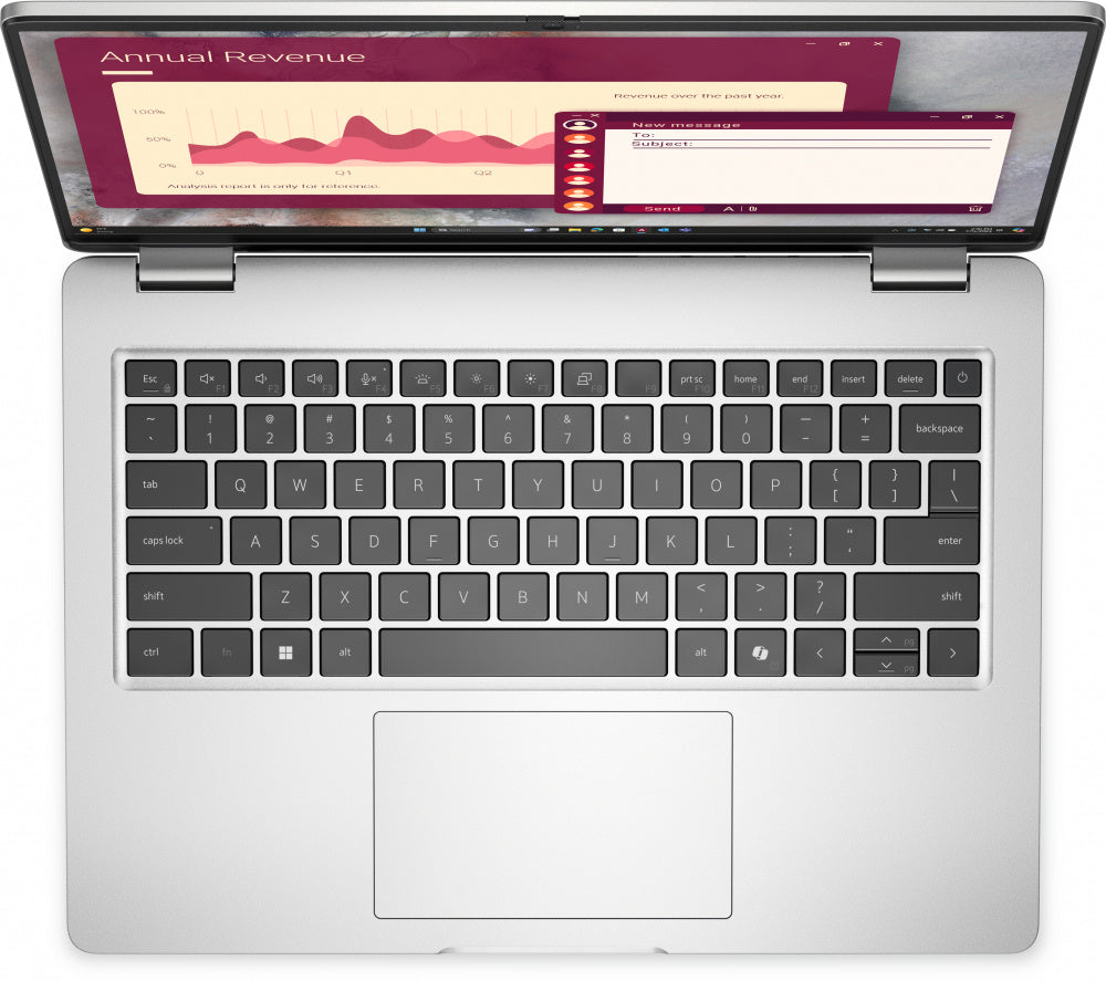 Notebook Dell Pro 14”(PC14250)FHD-Intel Ultra 7-255U-W11Pro-16GB-512GB-Plata-3 Años garantía en