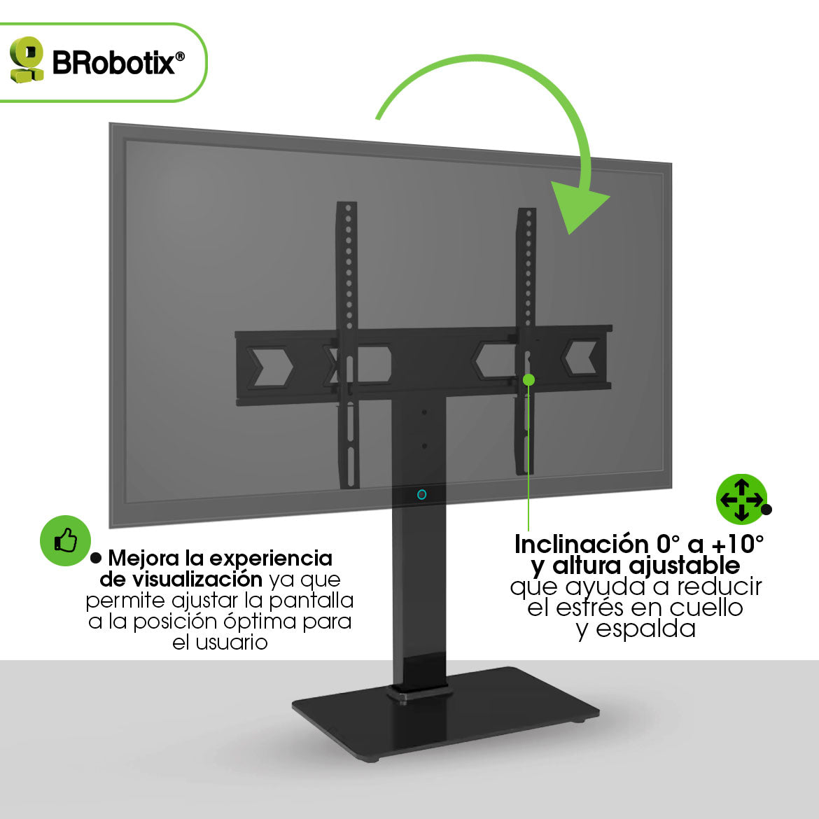 BROBOTIX SOPORTE DE MESA PARA TV DE 37
