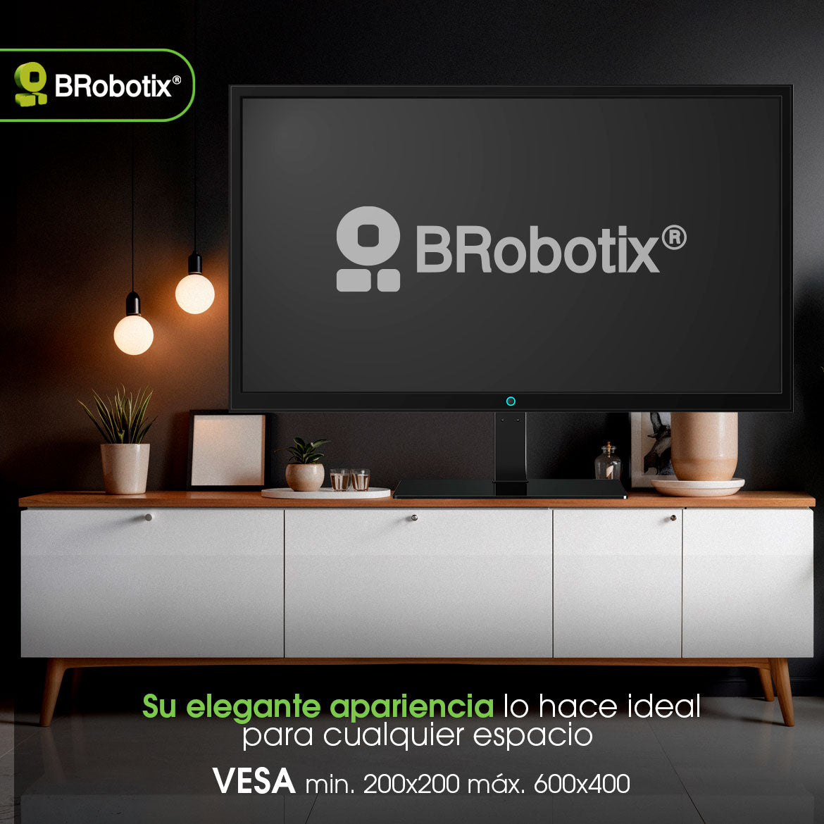 BROBOTIX SOPORTE DE MESA PARA TV DE 37