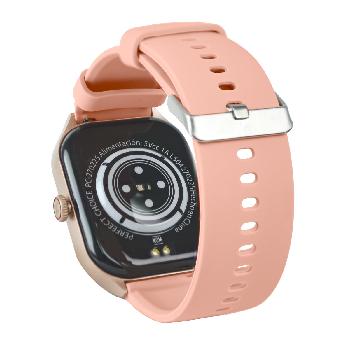 Perfect Choice Smart Watch - Rosa Case Color - Rosa Band Color - LAN inalámbrica - Podómetro -