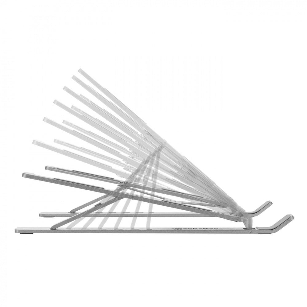 SOPORTE LAPTOP P/ESCRITORIO  DE POSICIONES  ALUMINIO PREMIUM