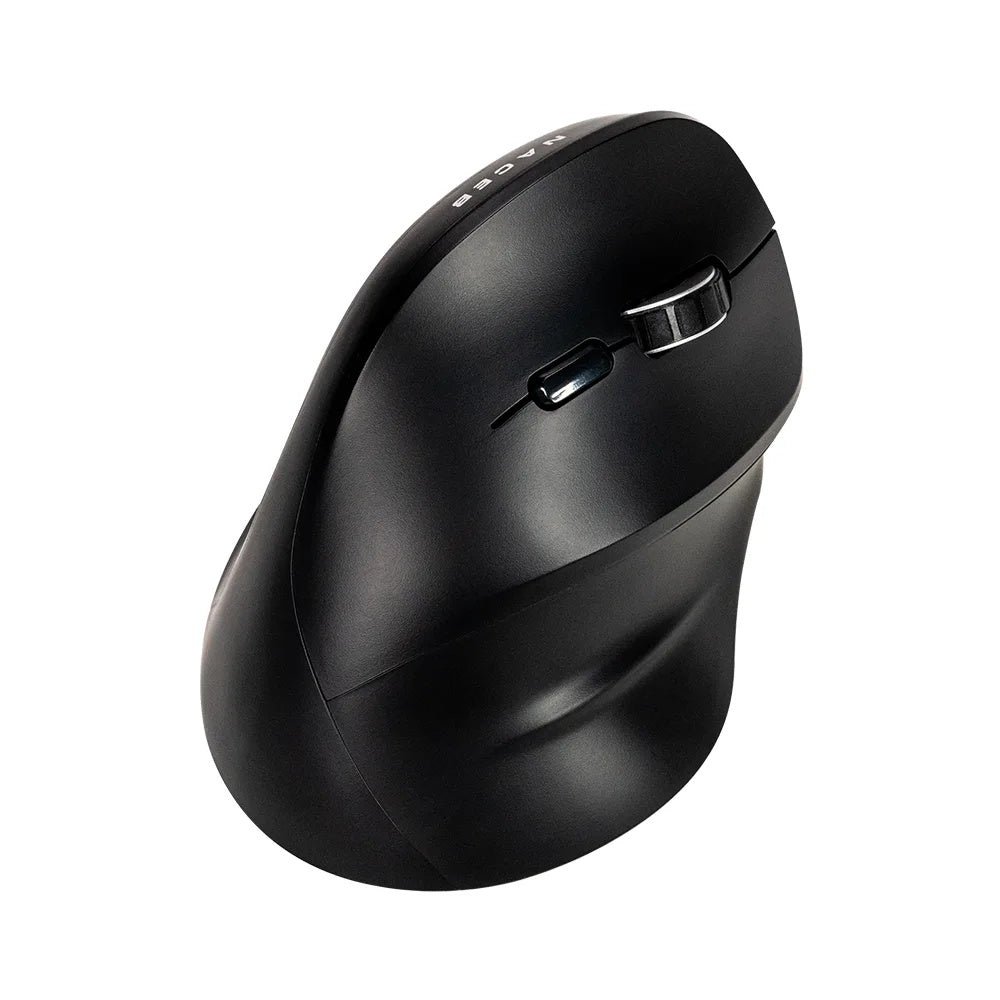 Mouse Naceb - Frecuencia Bluetooth/Radio - USB - 5 Botón(es) - Negro - Inalámbrico - 2.40GHz - 1600