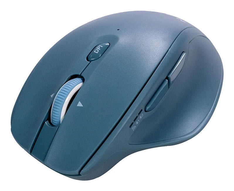Mouse Naceb - Radiofrecuencia - USB - 5 Botón(es) - Azul - Inalámbrico - 2.40GHz - 1600 dpi - Rueda