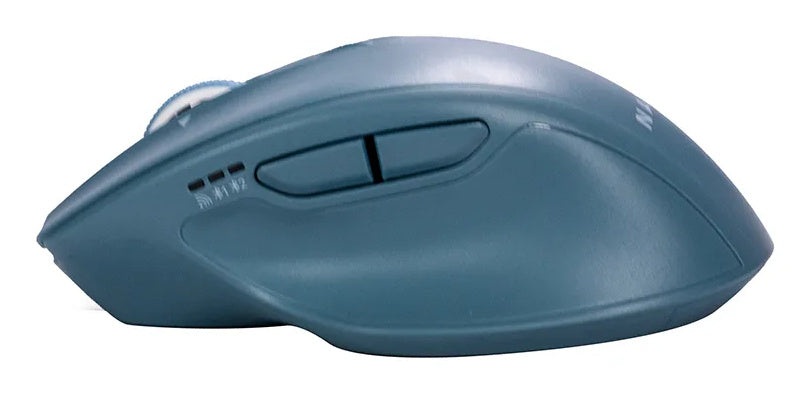Mouse Naceb - Radiofrecuencia - USB - 5 Botón(es) - Azul - Inalámbrico - 2.40GHz - 1600 dpi - Rueda
