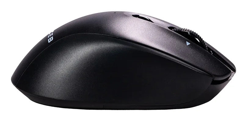 Mouse Naceb - Radiofrecuencia - USB - 5 Botón(es) - Negro - Inalámbrico - 2.40GHz - 1600 dpi -