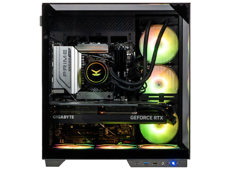 NACEB GABINETE GAMER ATX CRISTAL TEMPLADO NA-0639