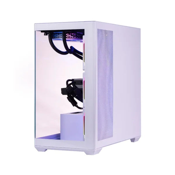 Naceb Nebula Gabinete para computadora gamer - ATX, Micro ATX, Mini ATX Placa base admitida - Media