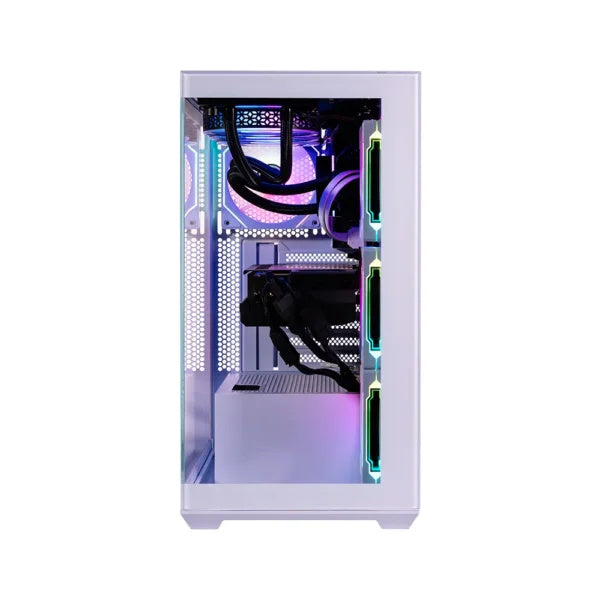 Naceb Nebula Gabinete para computadora gamer - ATX, Micro ATX, Mini ATX Placa base admitida - Media