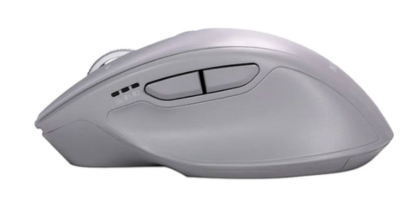 Mouse Naceb - Radiofrecuencia - USB - 5 Botón(es) - Gris - Inalámbrico - 2.40GHz - 1600 dpi - Rueda