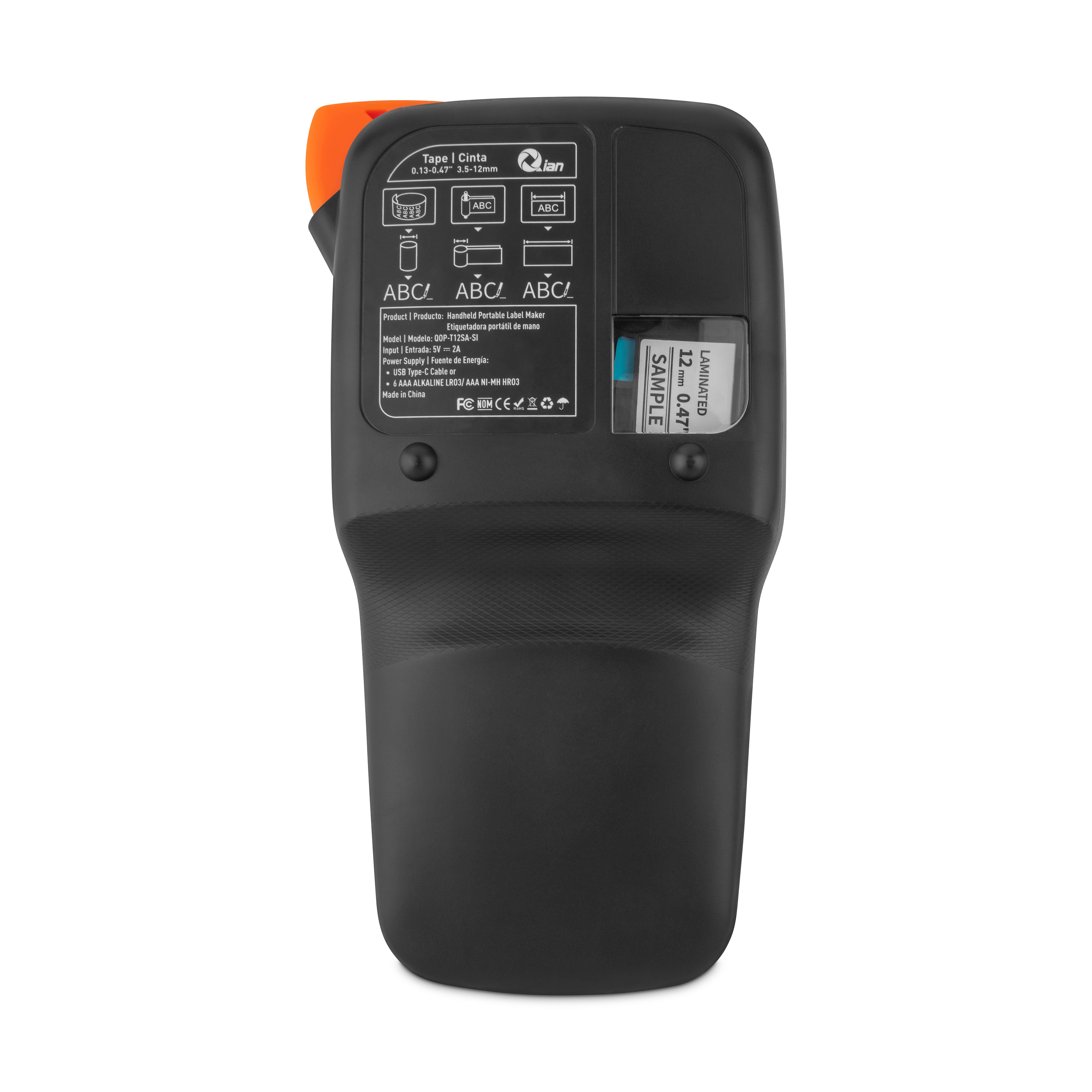 Rotuladora De Mano Qian, Etiquetadora Terminca, Pantalla Led 14 Caracteres x Linea, Etiquetado De