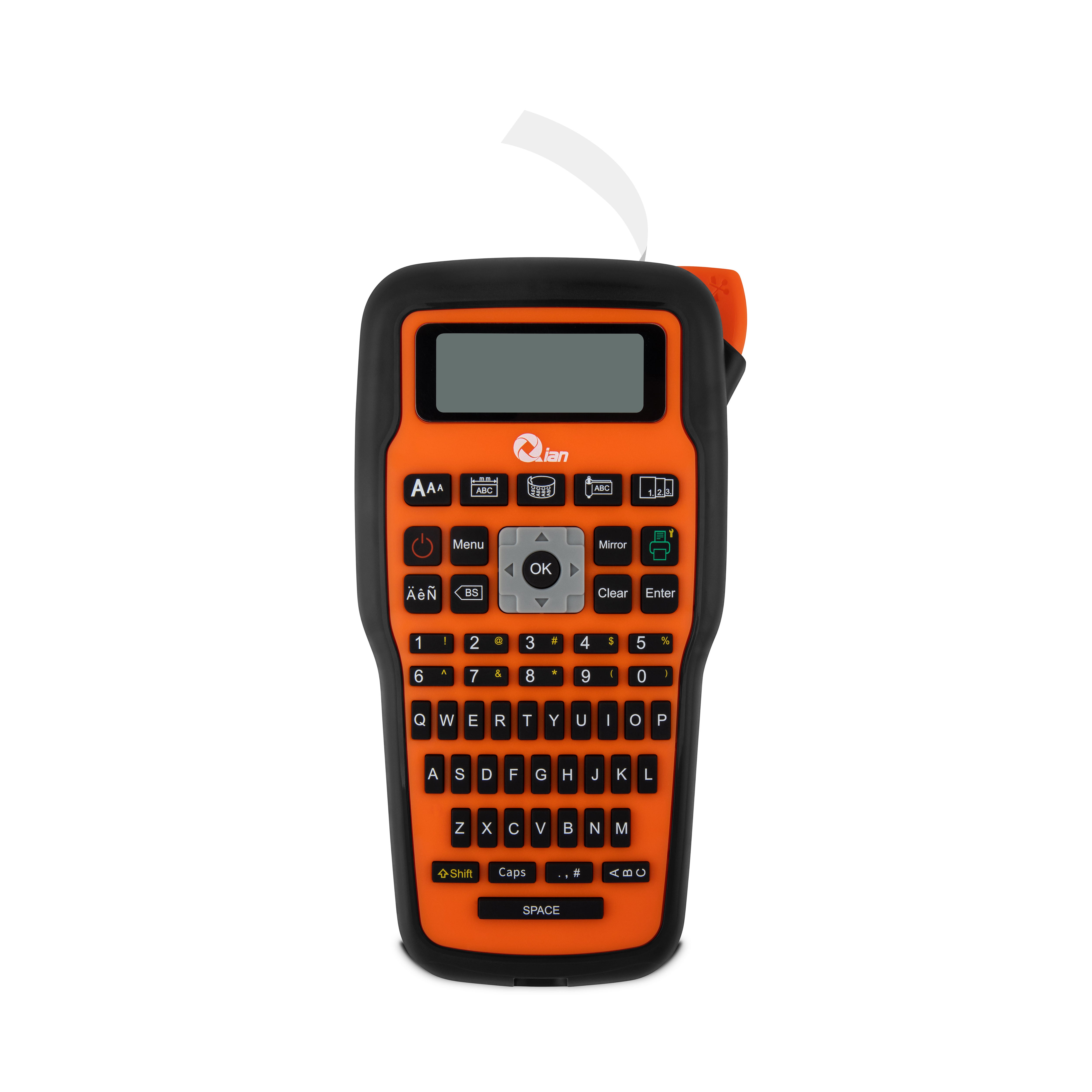 Rotuladora De Mano Qian, Etiquetadora Terminca, Pantalla Led 14 Caracteres x Linea, Etiquetado De