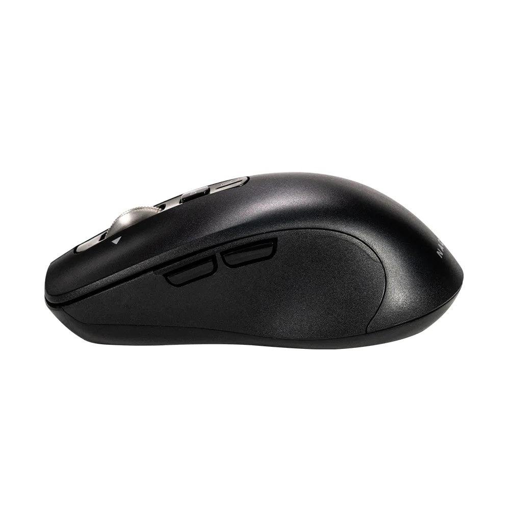 Mouse Naceb - Frecuencia Bluetooth/Radio - USB - 6 Botón(es) - Negro - Inalámbrico - 2.40GHz -