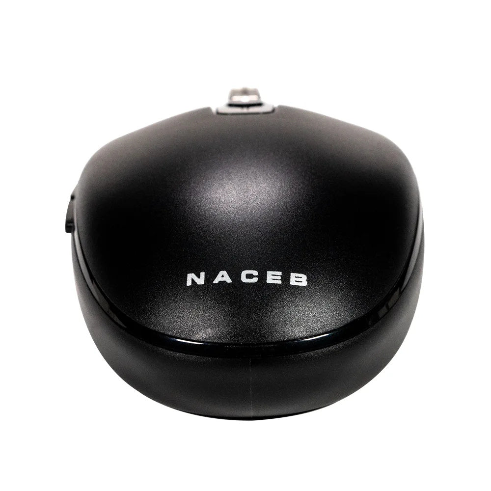 Mouse Naceb - Frecuencia Bluetooth/Radio - USB - 6 Botón(es) - Negro - Inalámbrico - 2.40GHz - 3200