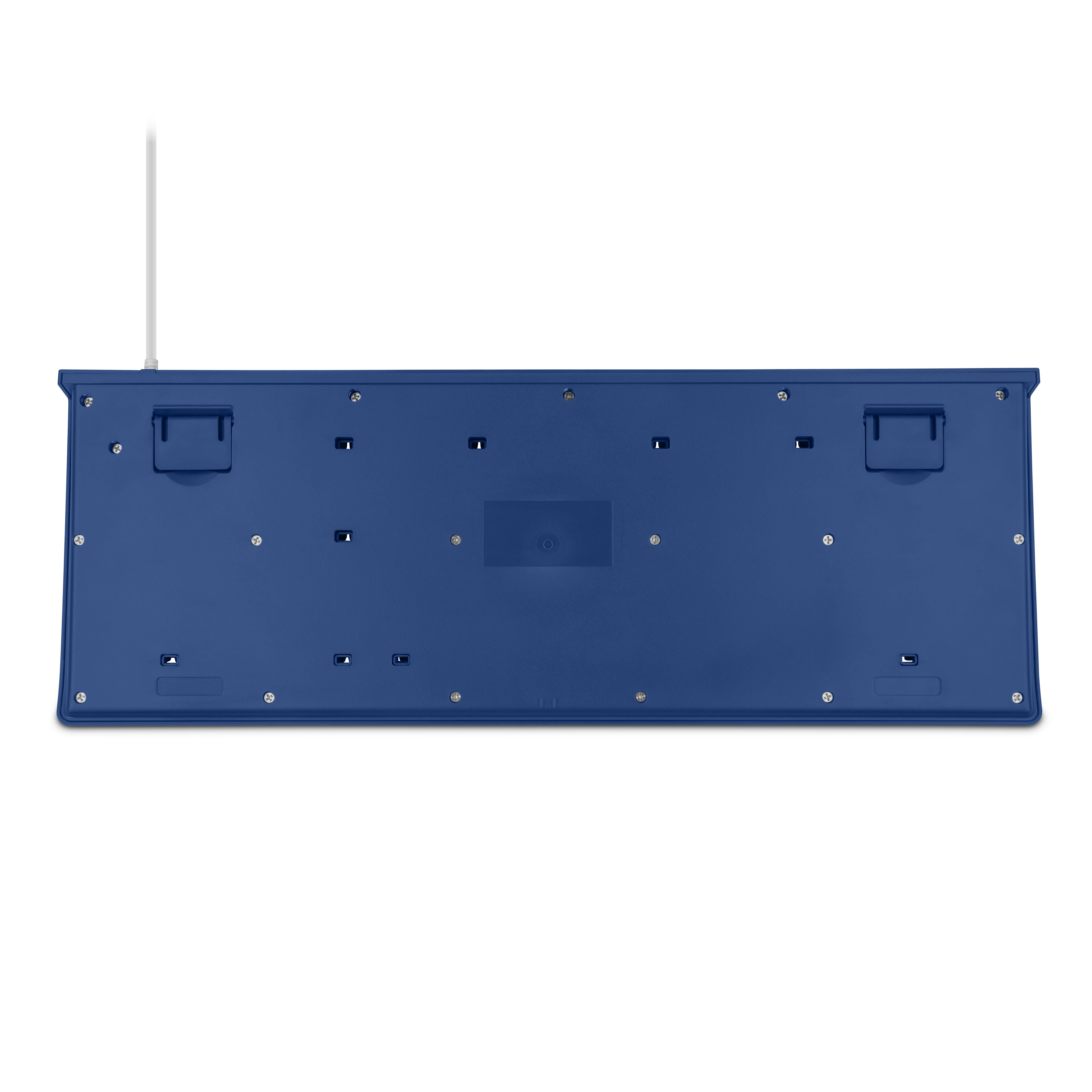 Teclado Slim Getttch 8m Pulsaciones Usb Con Reposamanos Azu