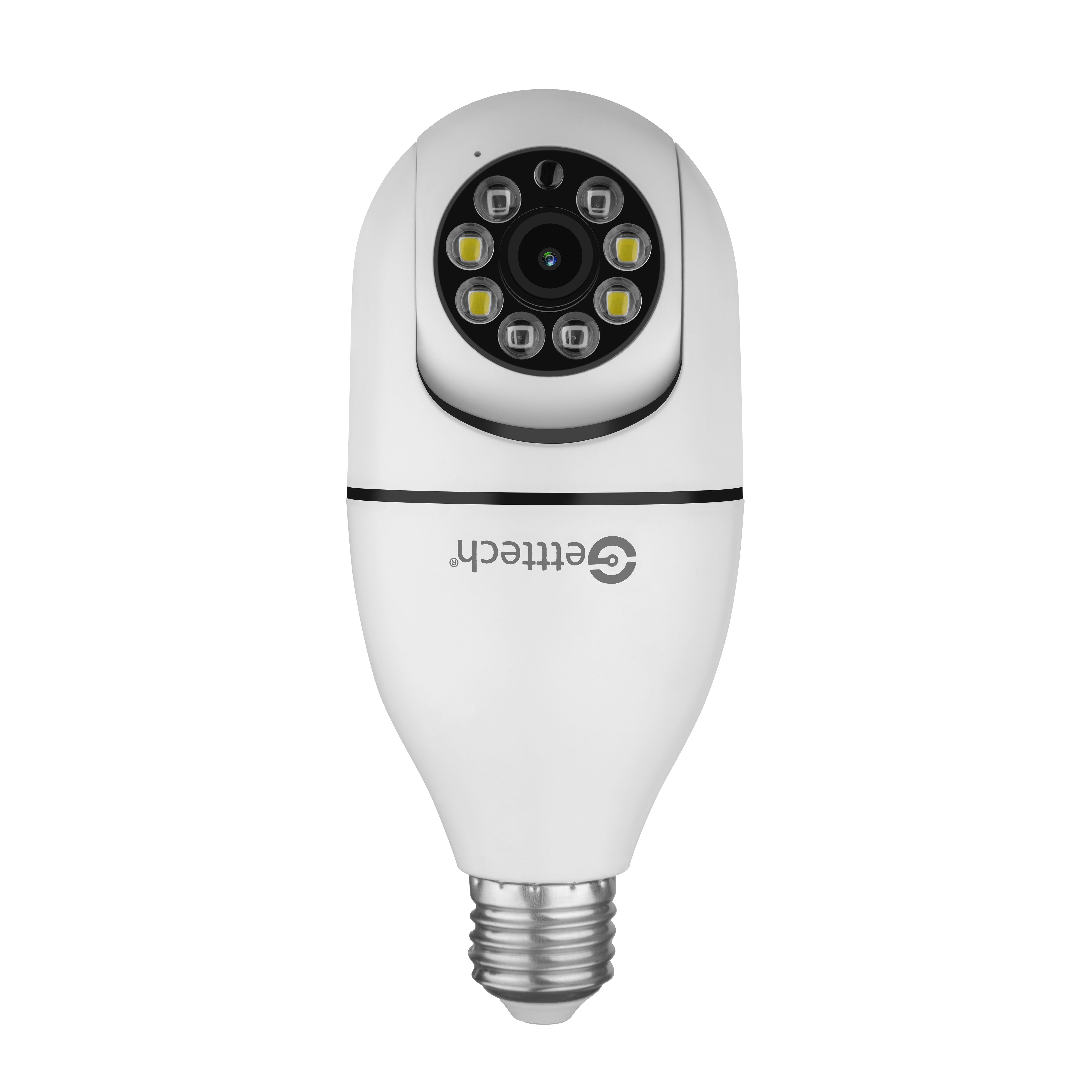 Getttech Cámara de Seguridad IP Smart WiFi Domo para Interiores GEC-WBUB2, Inalámbrico, 1920x1080 Full HD, Día/Noche