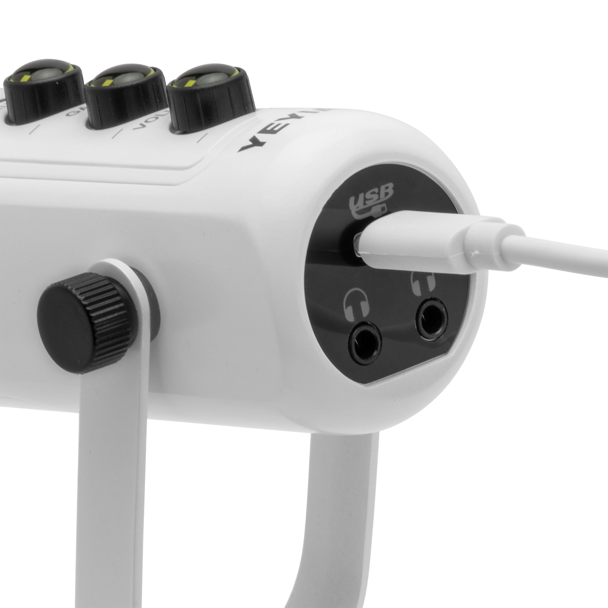 Micrófono PC Gamer Yeyian, Micrófono USB Condensador con Cancelación de Ruido, USB Tipo-C,