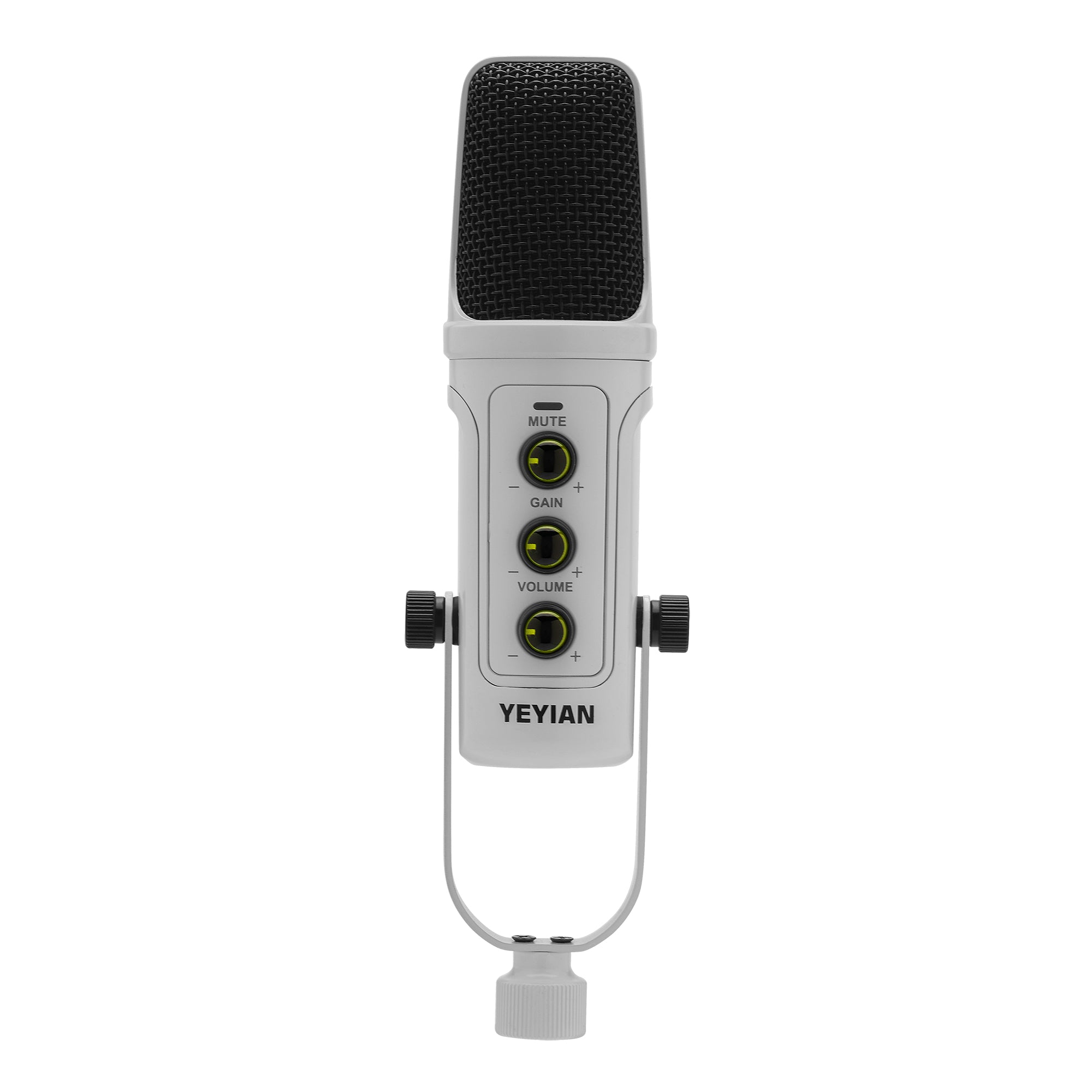Micrófono PC Gamer Yeyian, Micrófono USB Condensador con Cancelación de Ruido, USB Tipo-C,