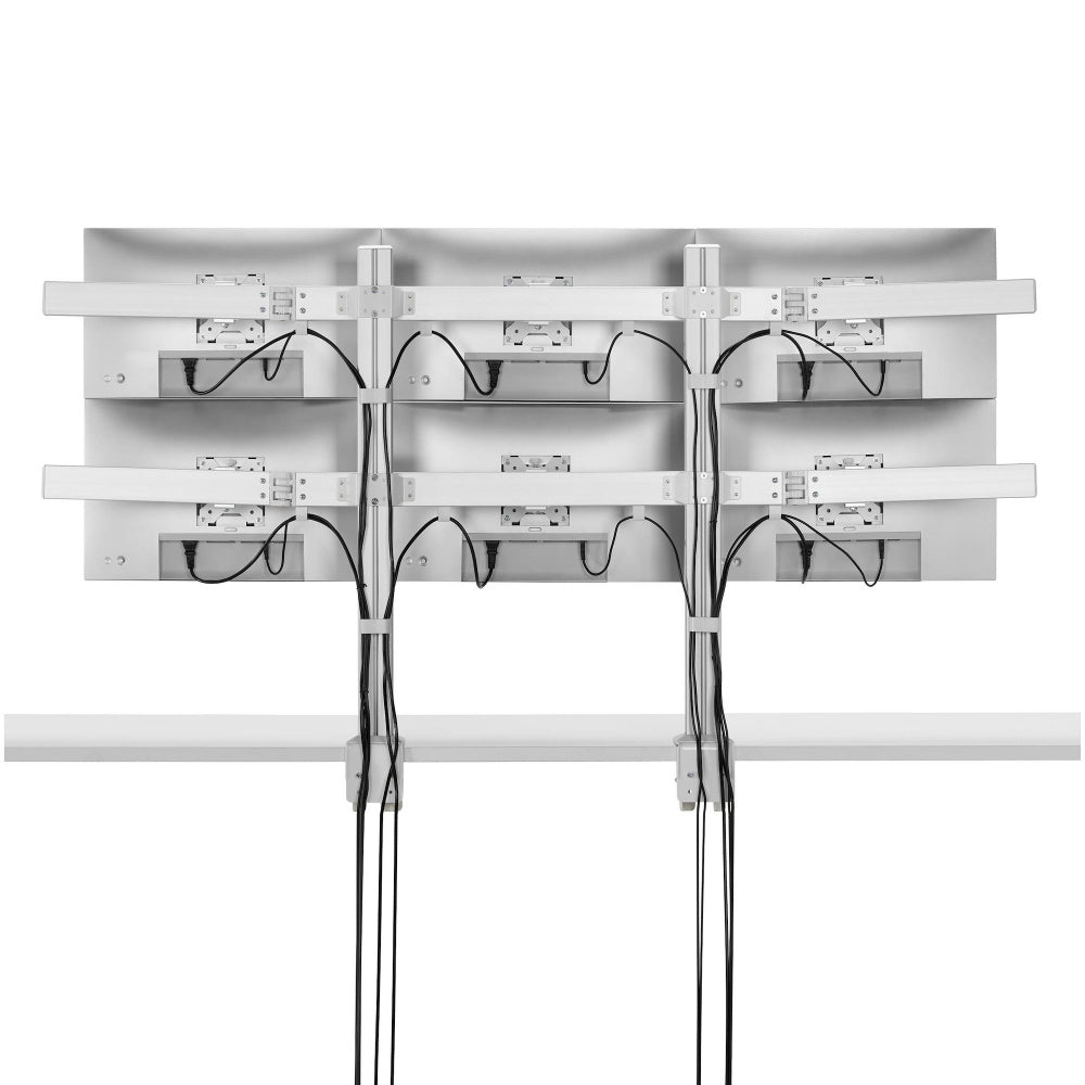 MONITOR DESK STAND ARM FOR 6 MONITORS MAX 32IN 8KG