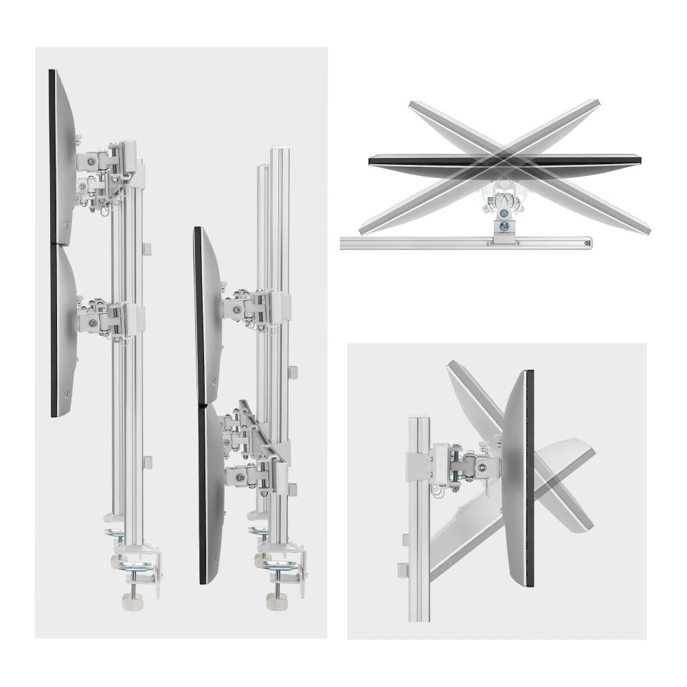 MONITOR DESK STAND ARM FOR 6 MONITORS MAX 32IN 8KG