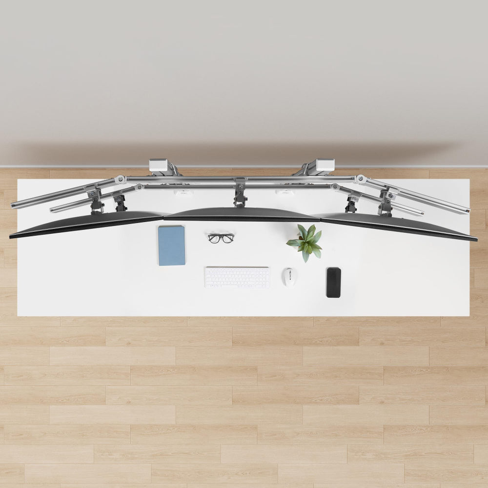 MONITOR DESK STAND ARM FOR 6 MONITORS MAX 32IN 8KG