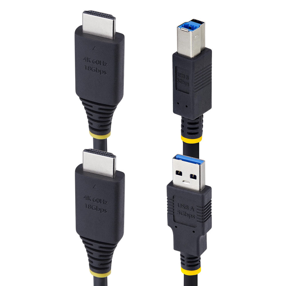 StarTech.com Cable KVM HU1226, HDMI/USB-A Macho - HDMI/USB-B Macho, 1.8 Metros
