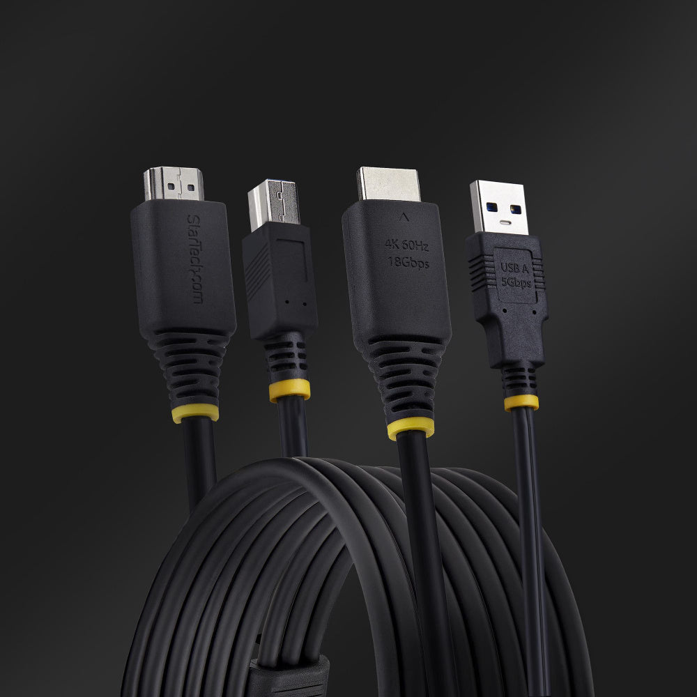 StarTech.com Cable KVM HU1226, HDMI/USB-A Macho - HDMI/USB-B Macho, 1.8 Metros