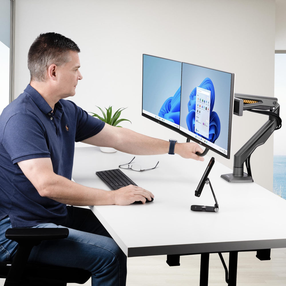 StarTech.com Soporte de Escritorio para 2 Monitores 17