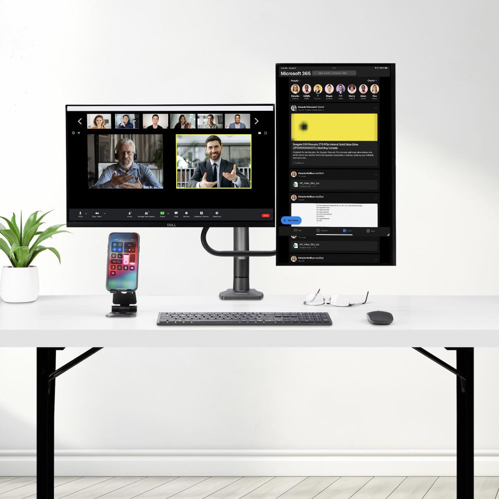 StarTech.com Soporte de Escritorio para 2 Monitores 17