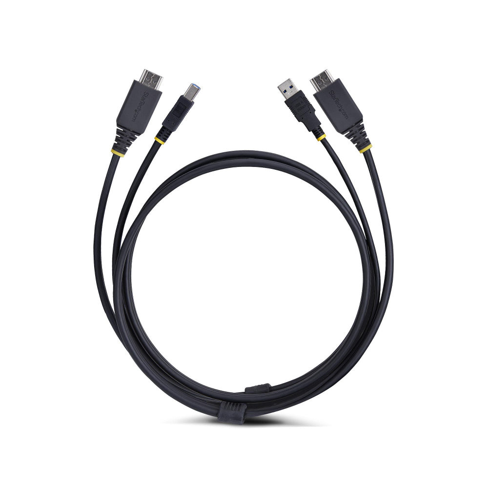 StarTech.com Cable KVM HU12210, HDMI/USB-A Macho - HDMI/USB-B Macho, 3 Metros
