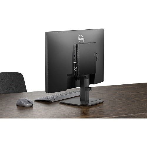 Dell Base VESA de Montaje para Monitores con Extensor de Base Serie E/Optiplex MFF, Negro